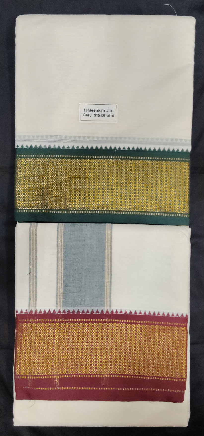 Cotton 16Meenkan Dhothi 9*5