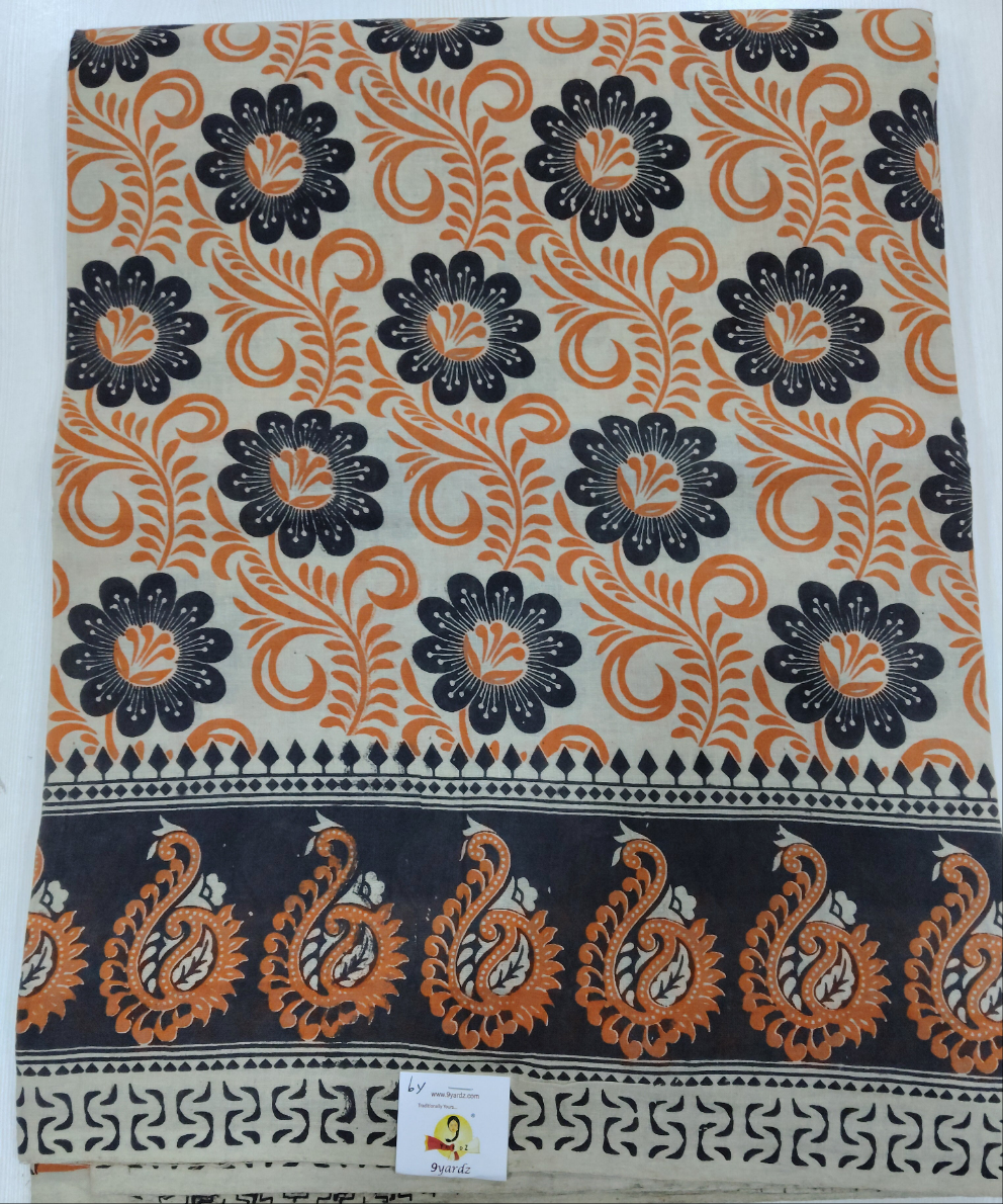 Kalamkari cotton 6yardz