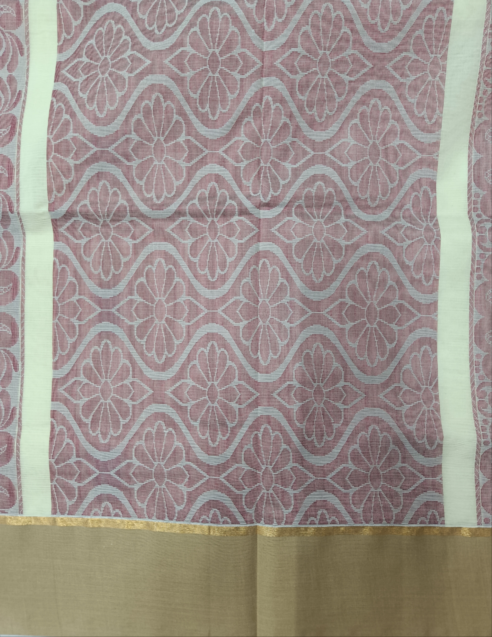 Chettinadu cotton Embossed 6 yardz