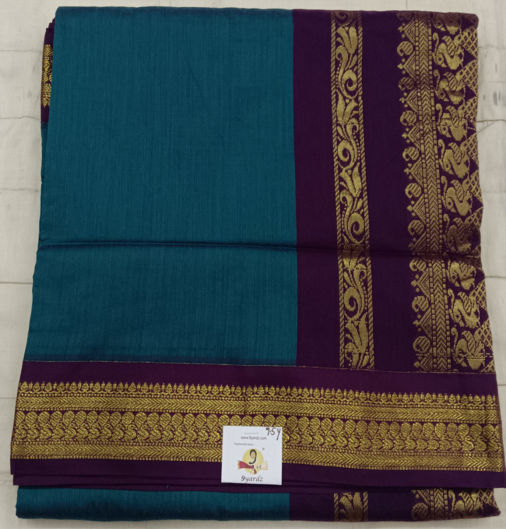 Kalyani Cotton Plain 9.5yardz