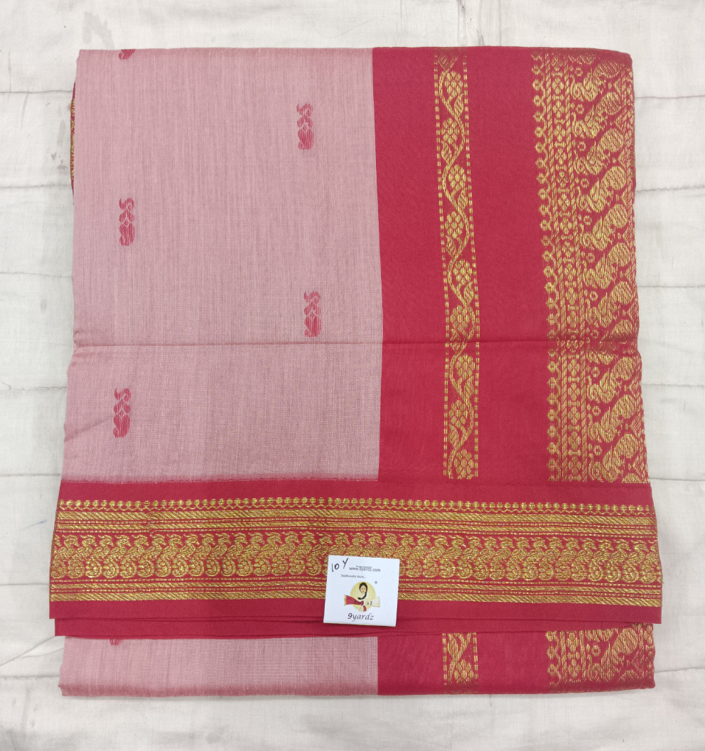 Kalyani Cotton Butta  9.5yardz