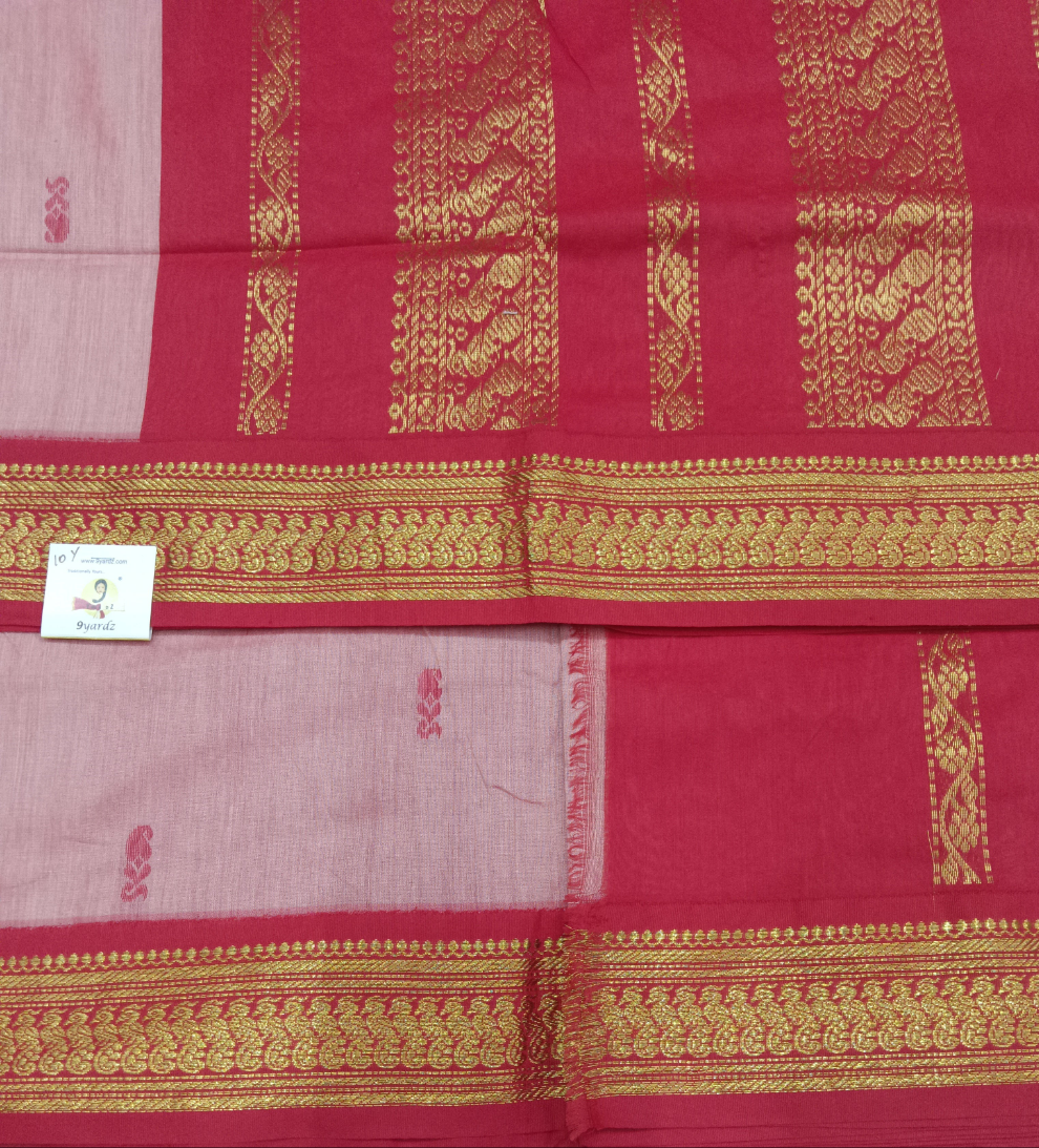Kalyani Cotton Butta  9.5yardz