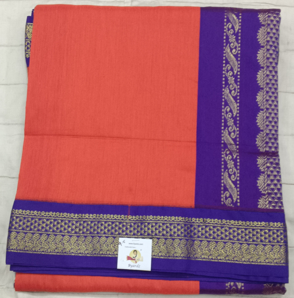 Kalyani Cotton Plain 9.5yardz