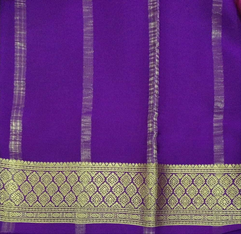 Mysore silk 6yardz