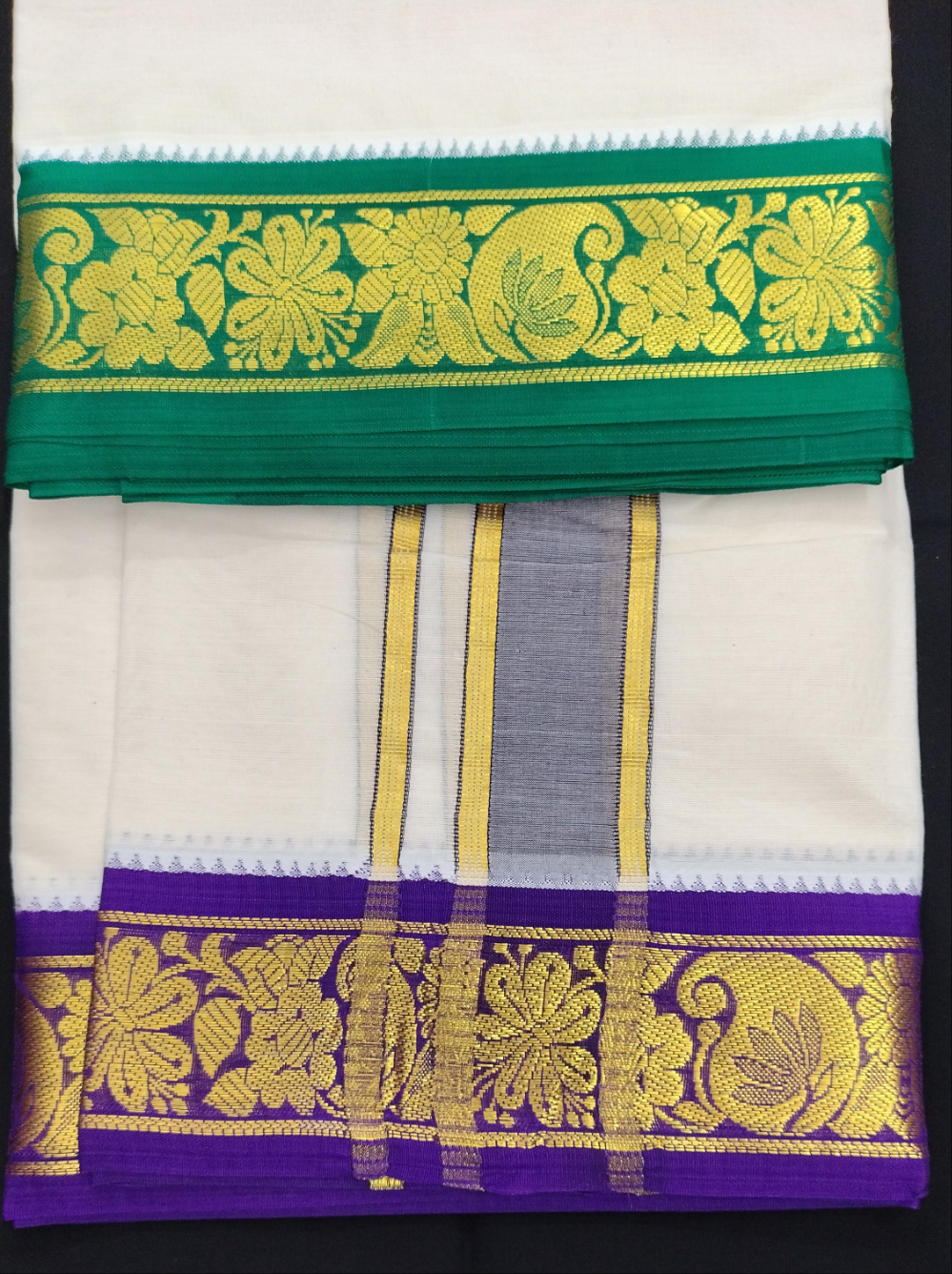Pure cotton Muhurtham dhoti 10*6