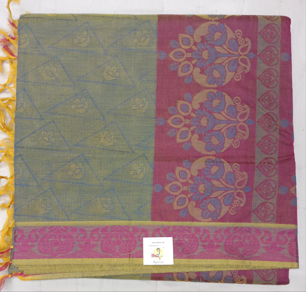 Rich Cotton Embossed madisar 11.5 yards
