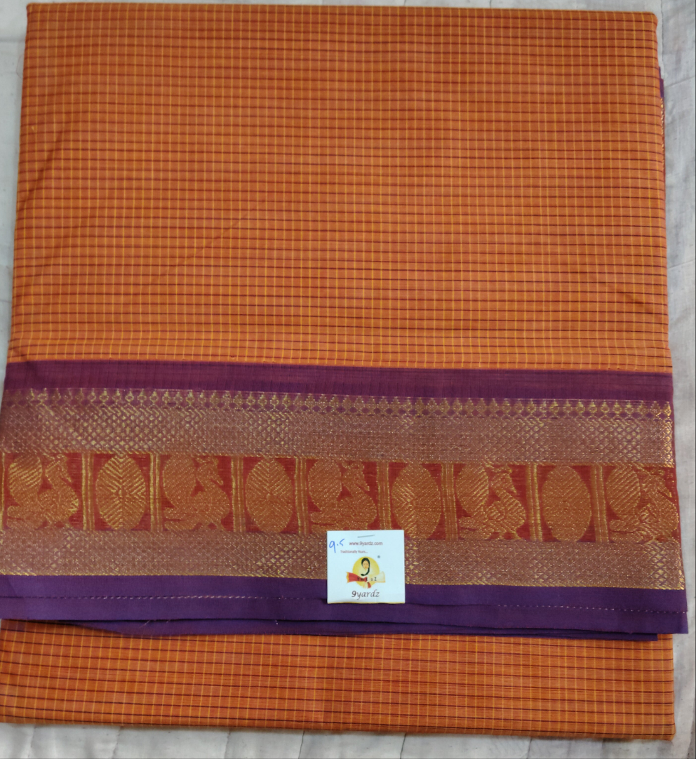 Chettinadu / Karaikudi cotton 10.5 yards madisar