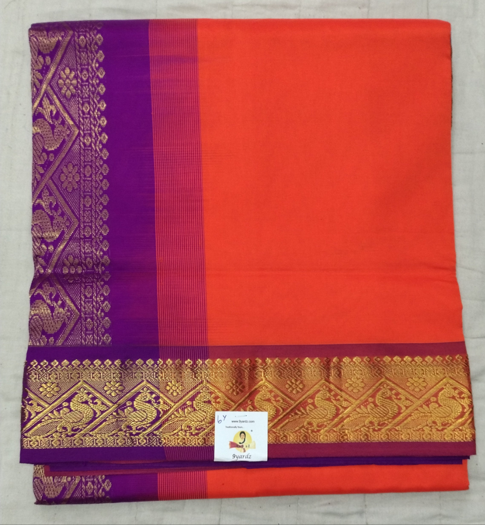 Semi silk Embossed 6Yards
