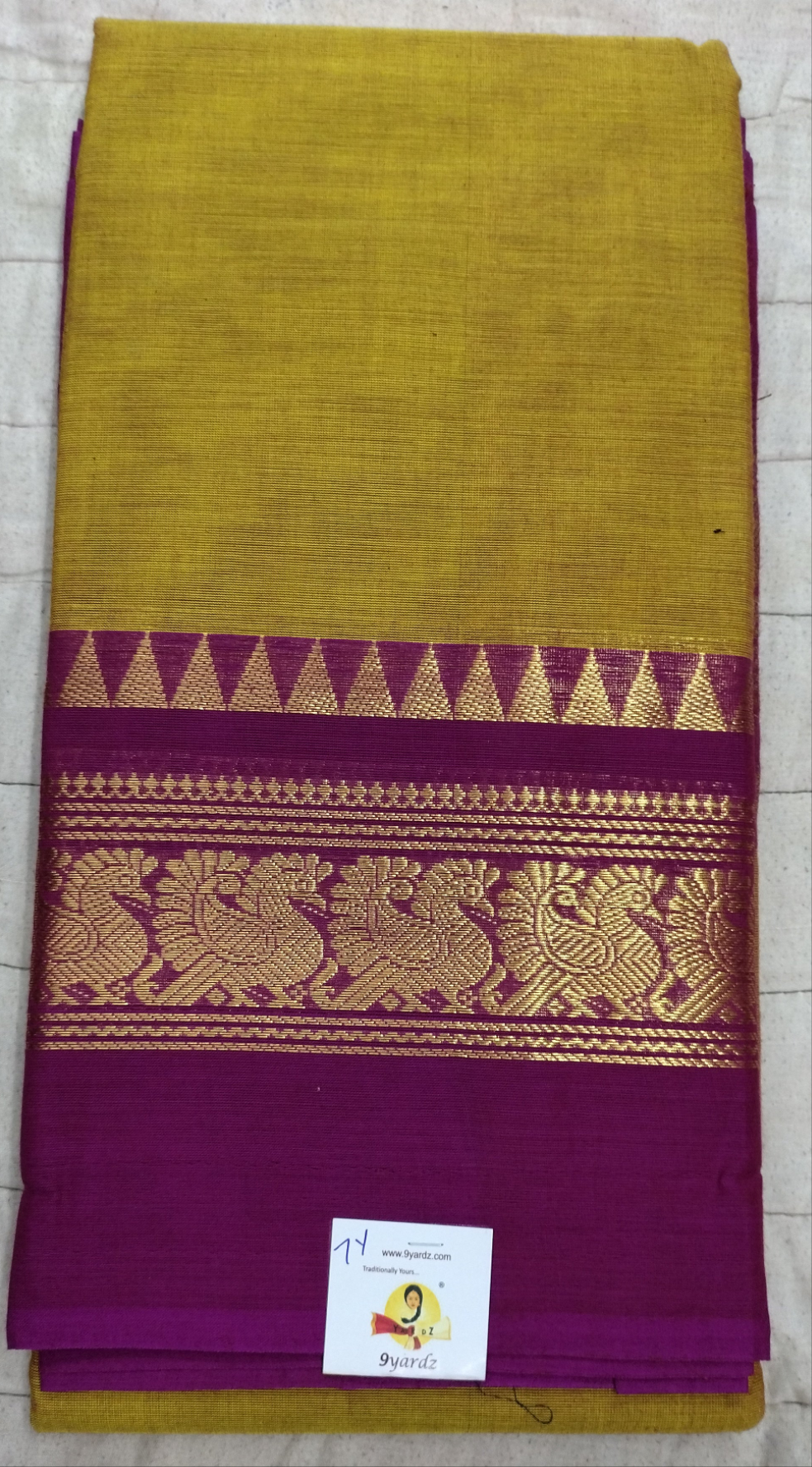 Chettinadu cotton 7yardz