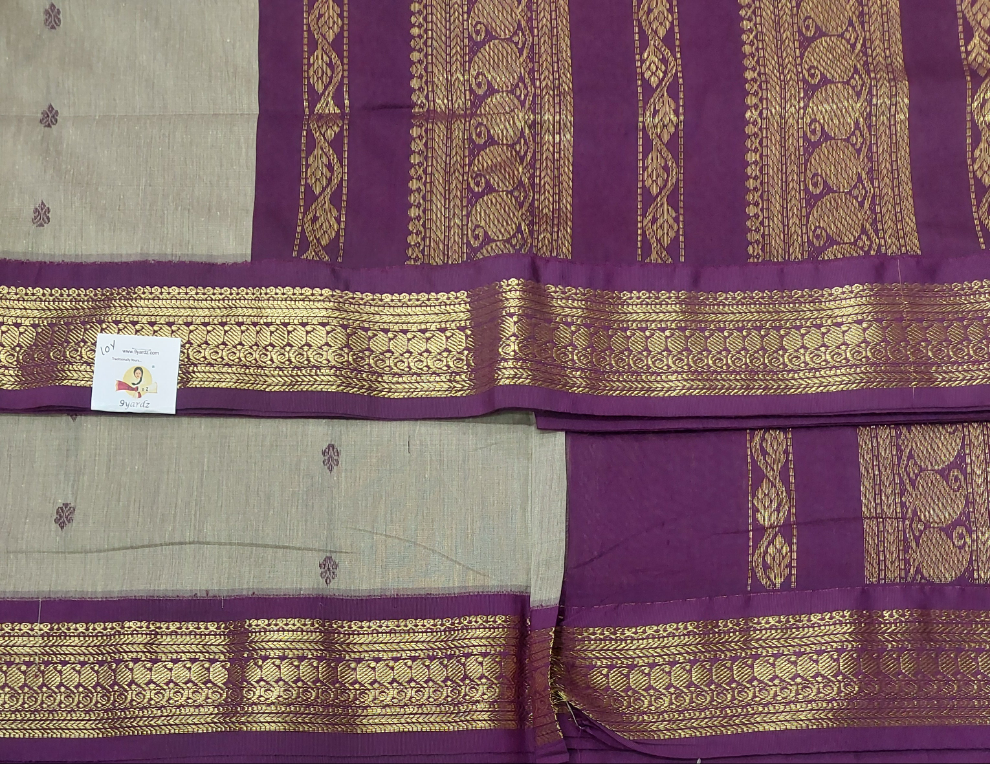 Kalyani Cotton Butta  9.5yardz
