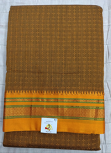 Load image into Gallery viewer, Ikkal embossed sarees madisar 10yardz