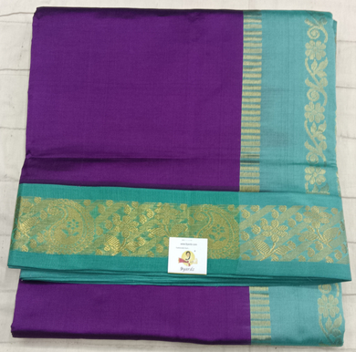 Semi Silk cotton Korvai Madisar