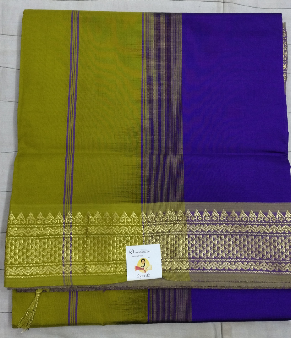 Semi silk Plain 6Yards