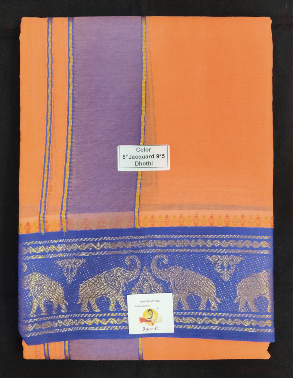 Cotton Colour  Dhothi 9*5