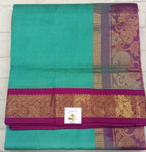 Load image into Gallery viewer, Pure silk cotton -Korvai 10yards madisar