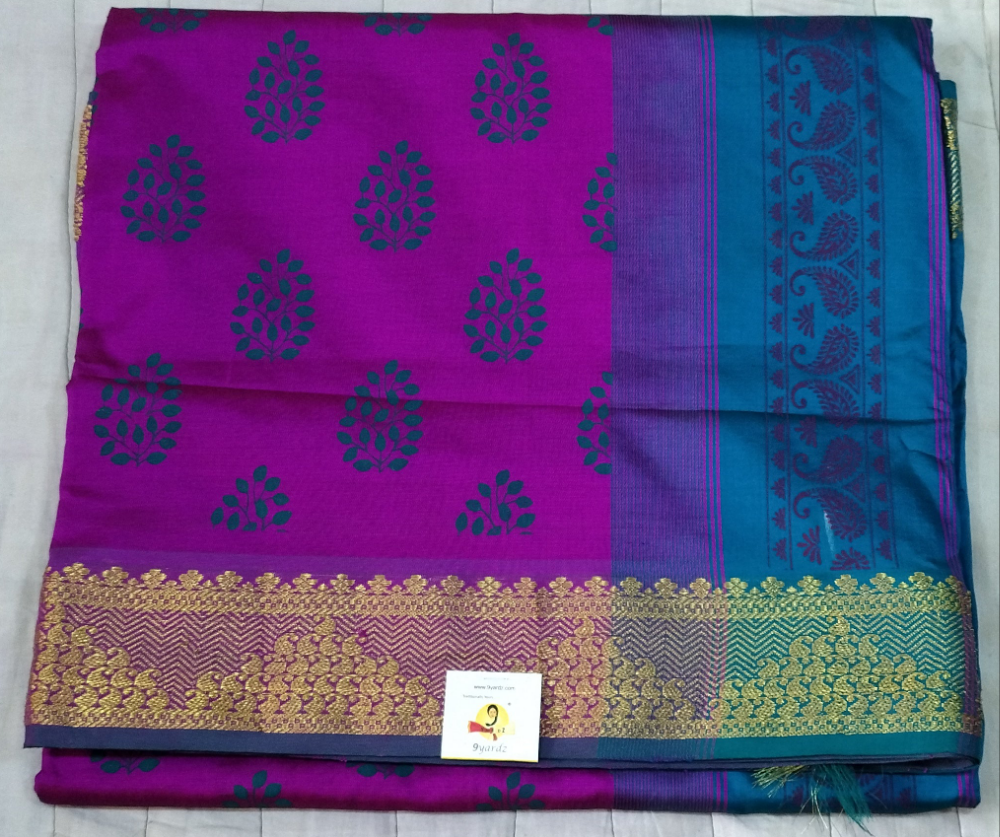 Semi Silk cotton printed 10yardz Madisar