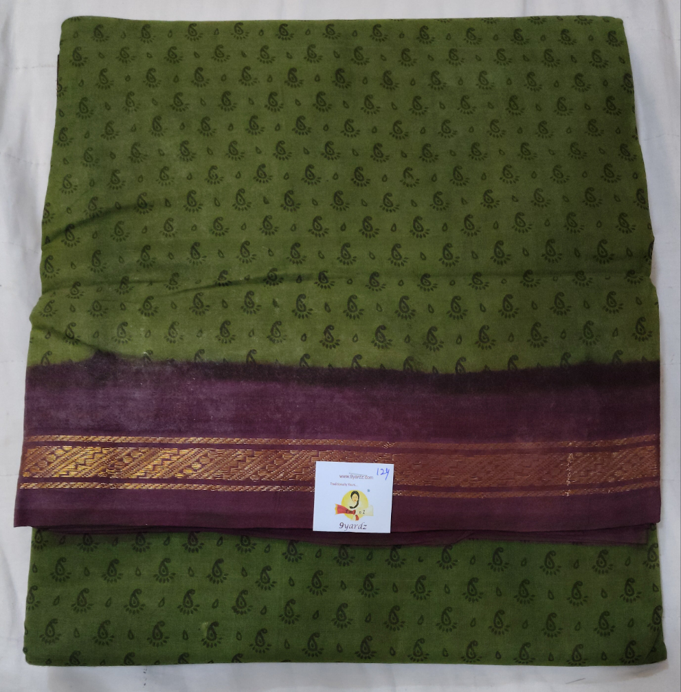 Sungudi cotton 12 yardz