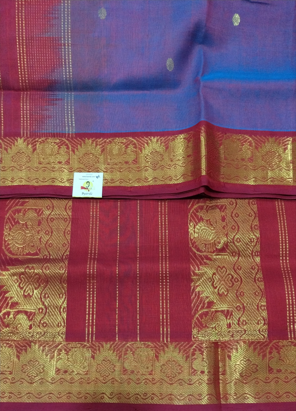 Pure silk cotton 6 yards