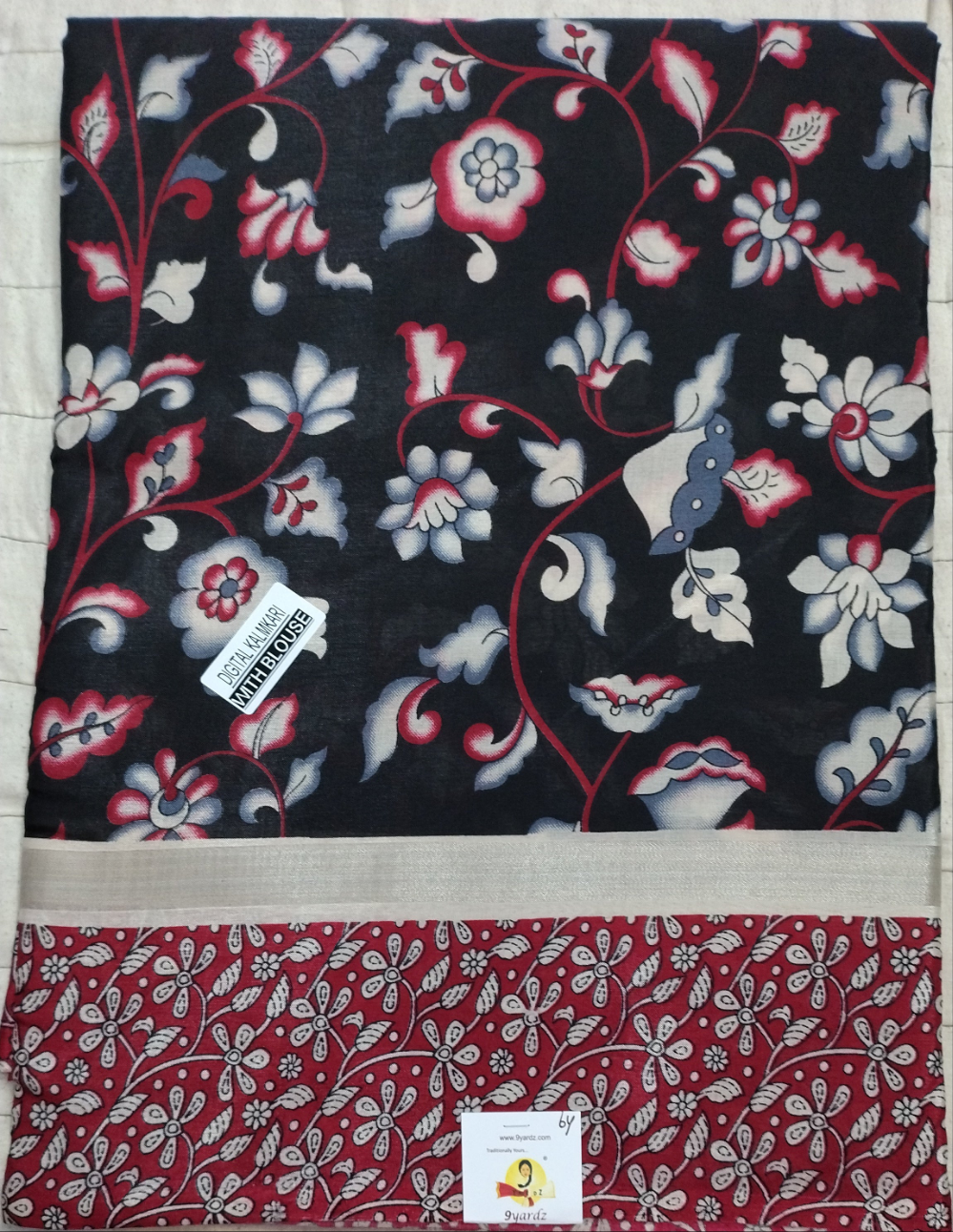 Kalamkari cotton 6yardz