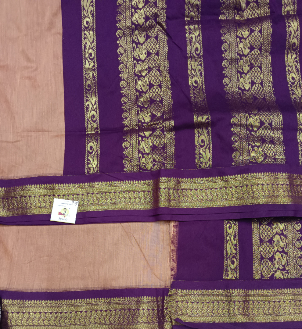 Kalyani Cotton Plain 9.5yardz