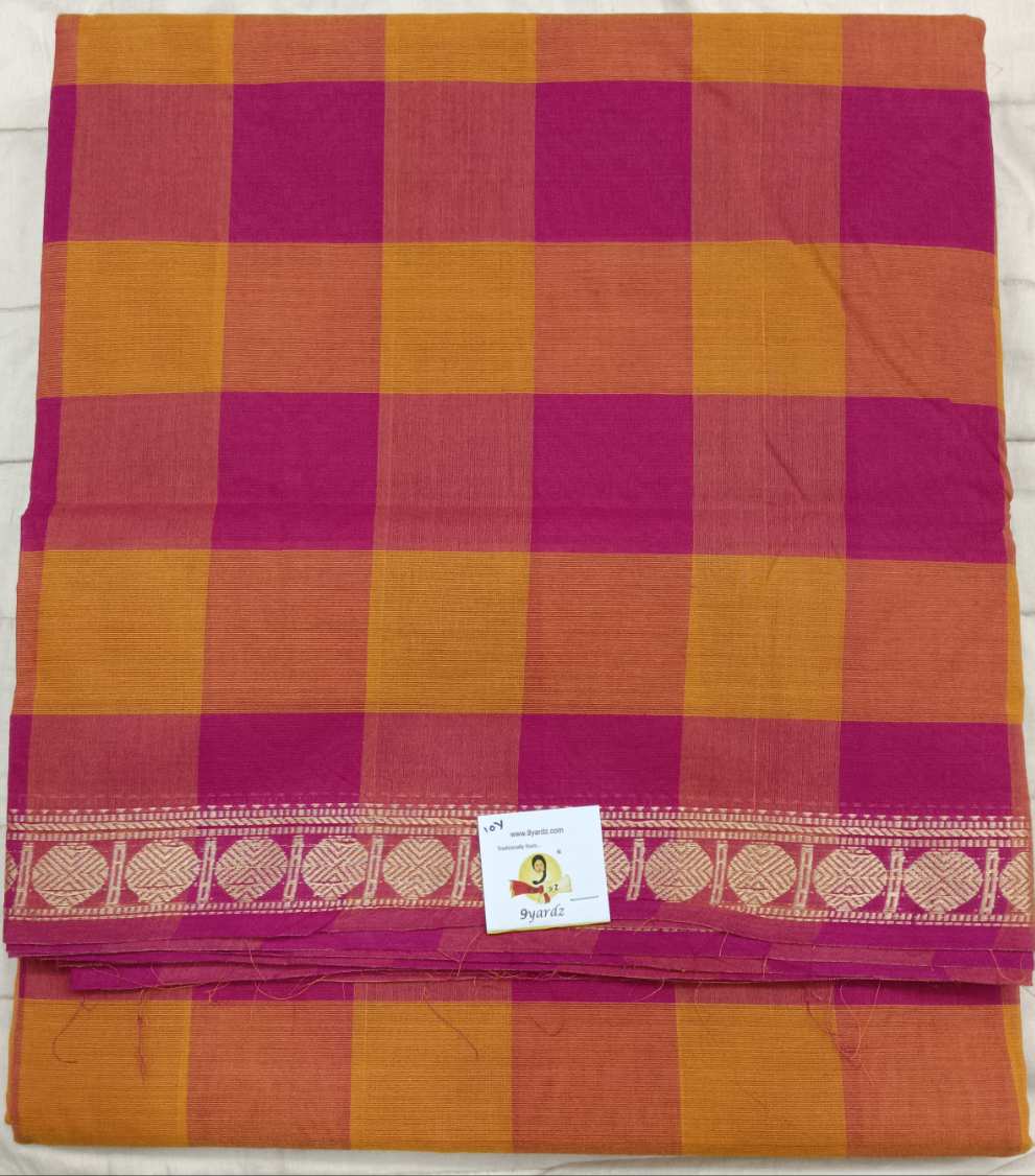 Chettinadu / Karaikudi cotton 10 yards madisar