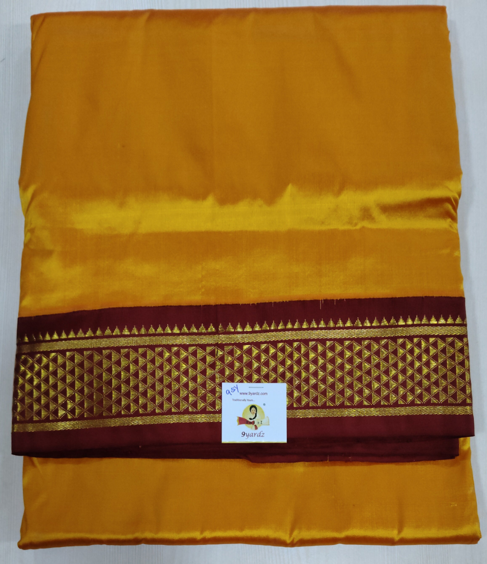 Pure silk madisar 9.5yards