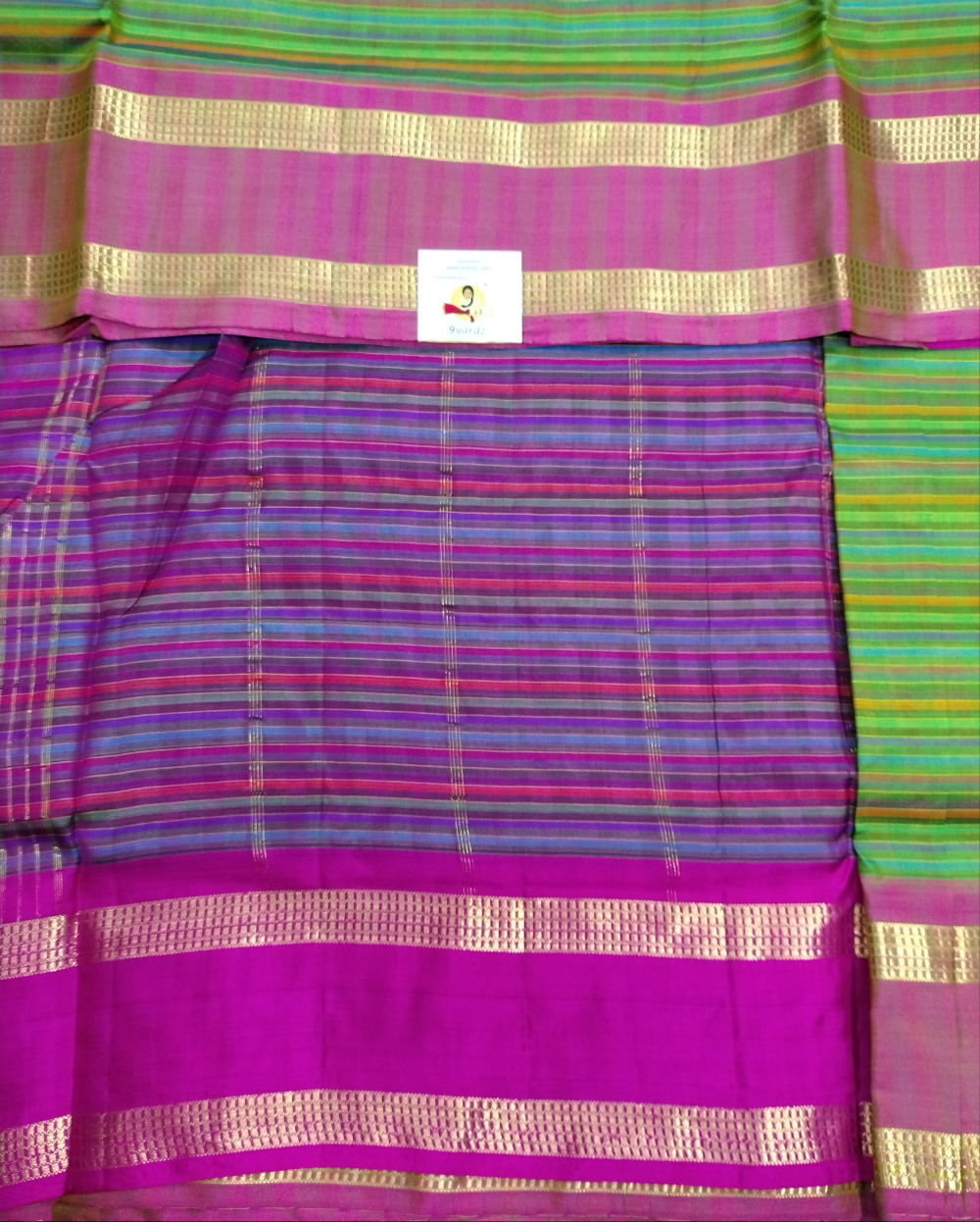 Pure silk madisar 10yardz