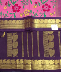 Korvai Printed 6 yards