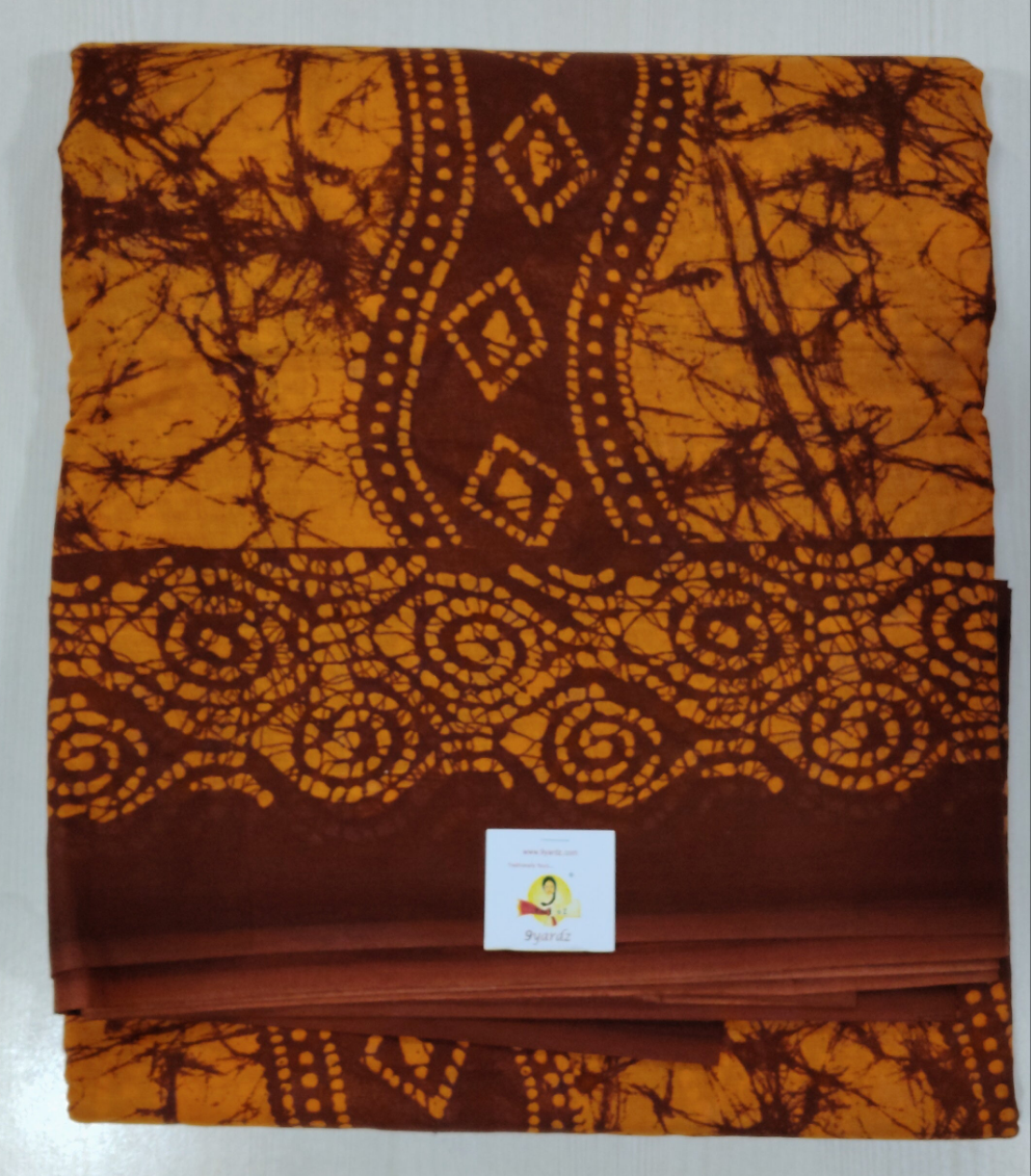 Erode cotton 10.5 yards Madisar