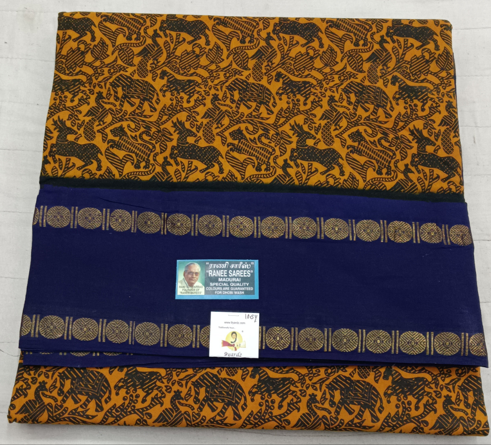Ranee voyal saree 10.5yardz(9.5mtrs)