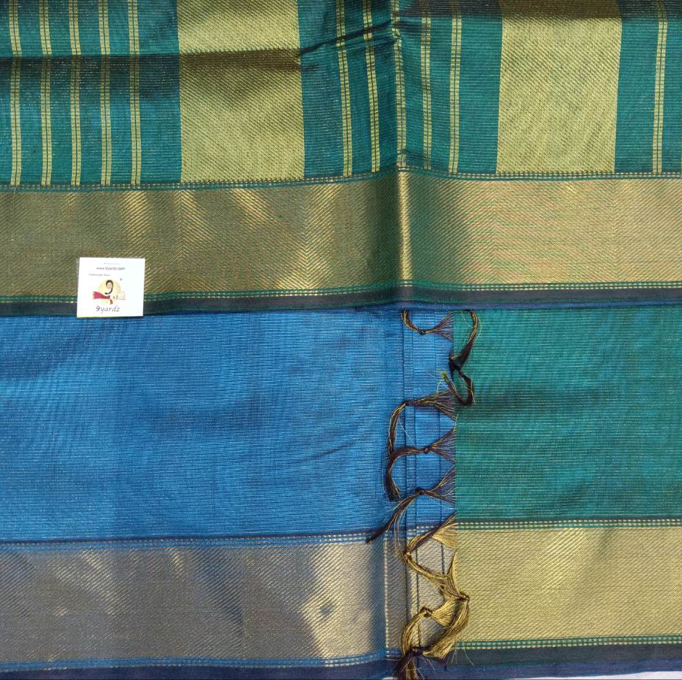 Pure silk cotton Vairaoosi 10yards madisar