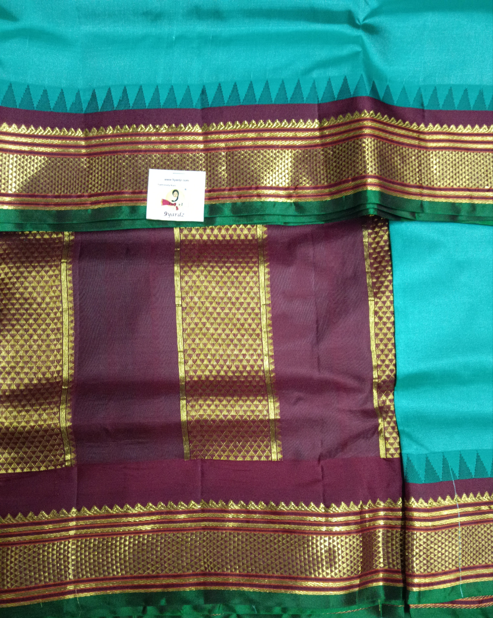 Pure silk 10.25yardz