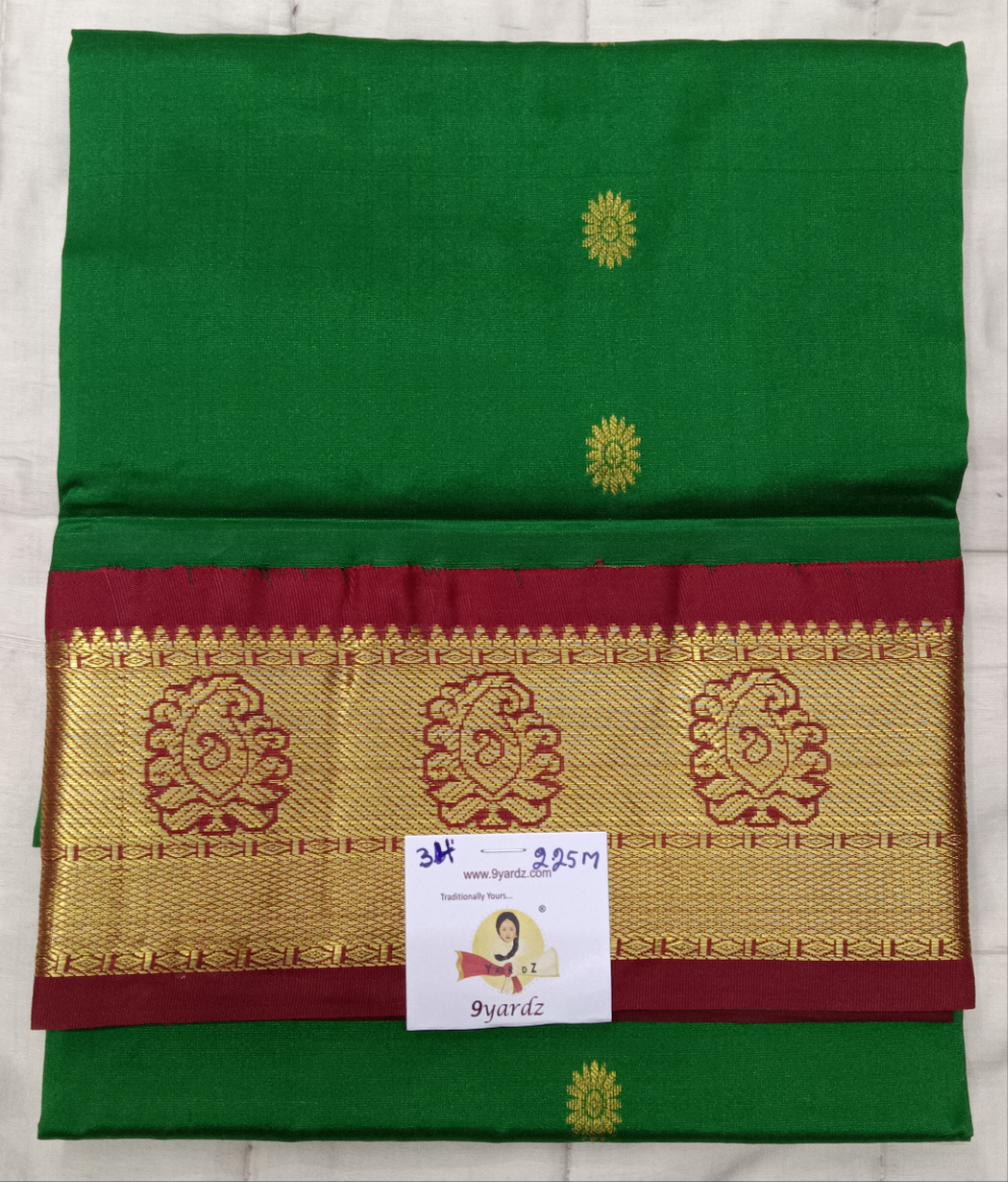 Pattu Pavadai Pure silk 34"