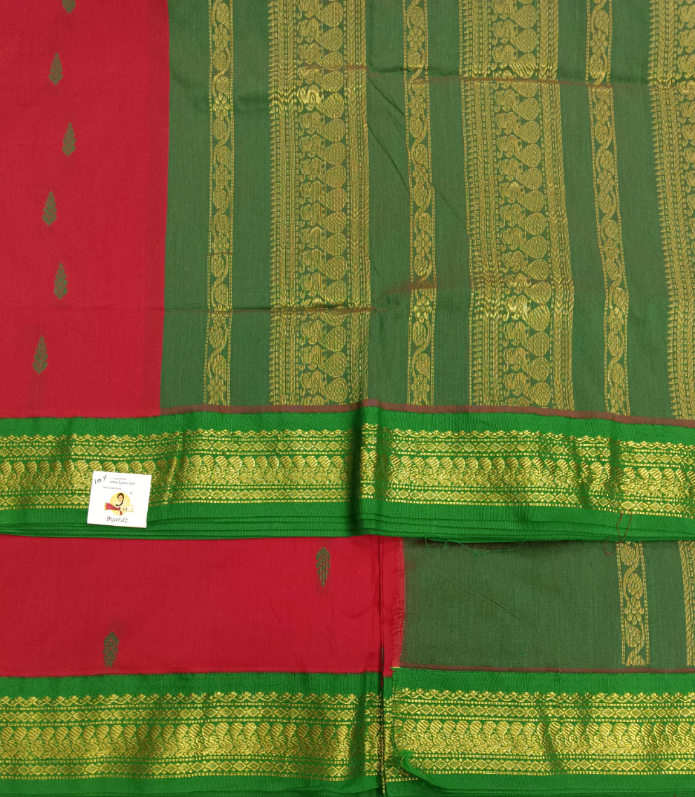 Kalyani Cotton Butta  9.5yardz