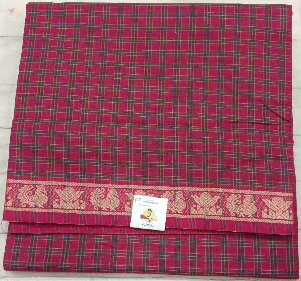 Chettinadu / Karaikudi cotton 10yards madisar