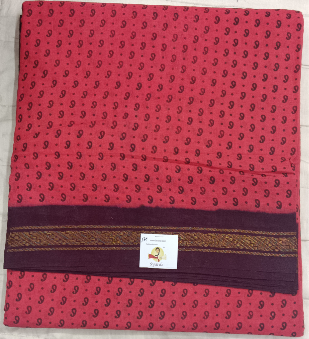 Sungudi cotton 12 yardz