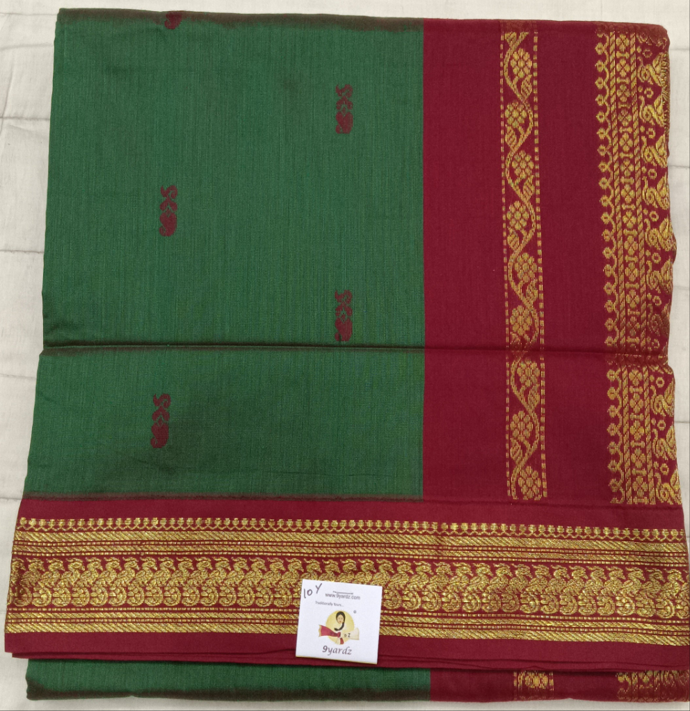 Kalyani Cotton Butta  9.5yardz