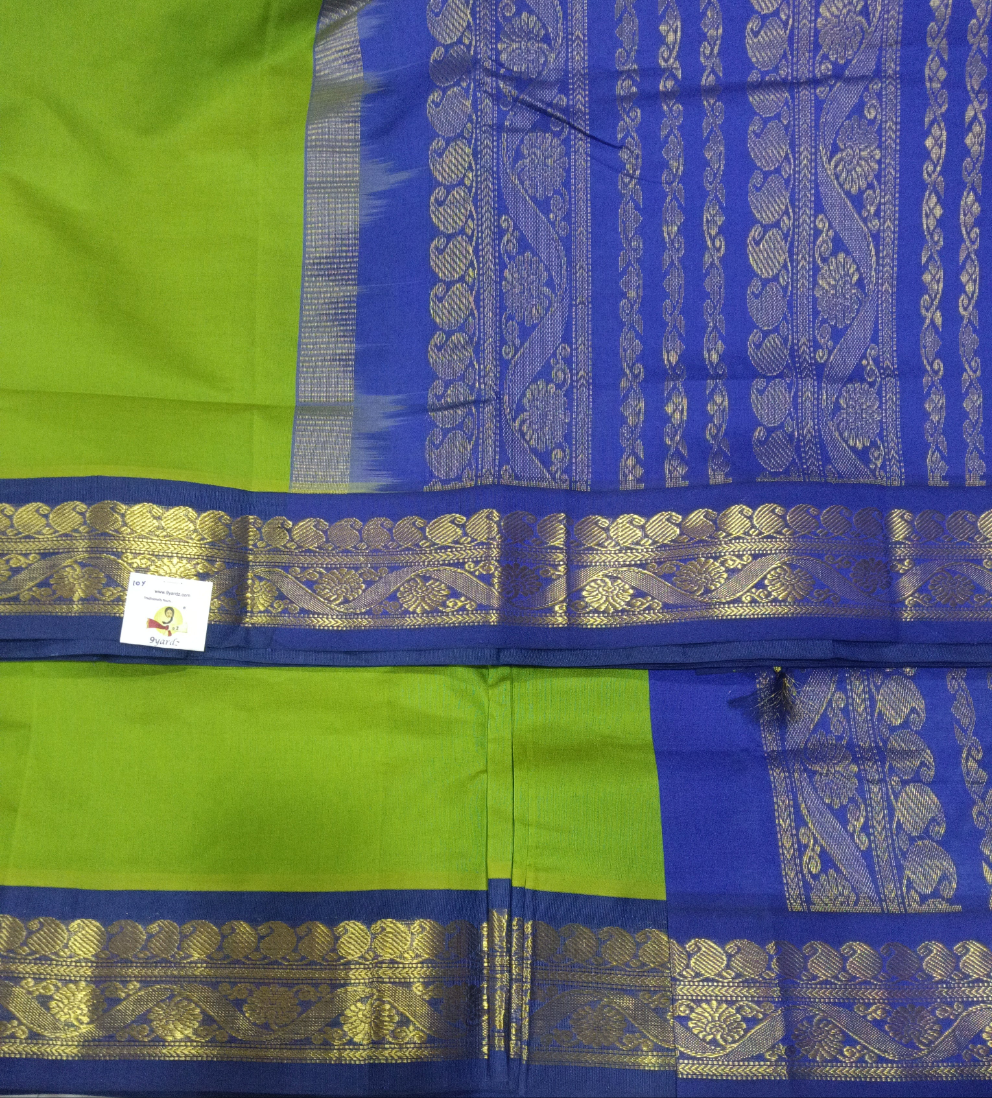 Semi Silk cotton Korvai Madisar