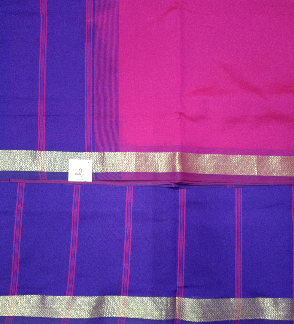 Semi silk plain 6Yards