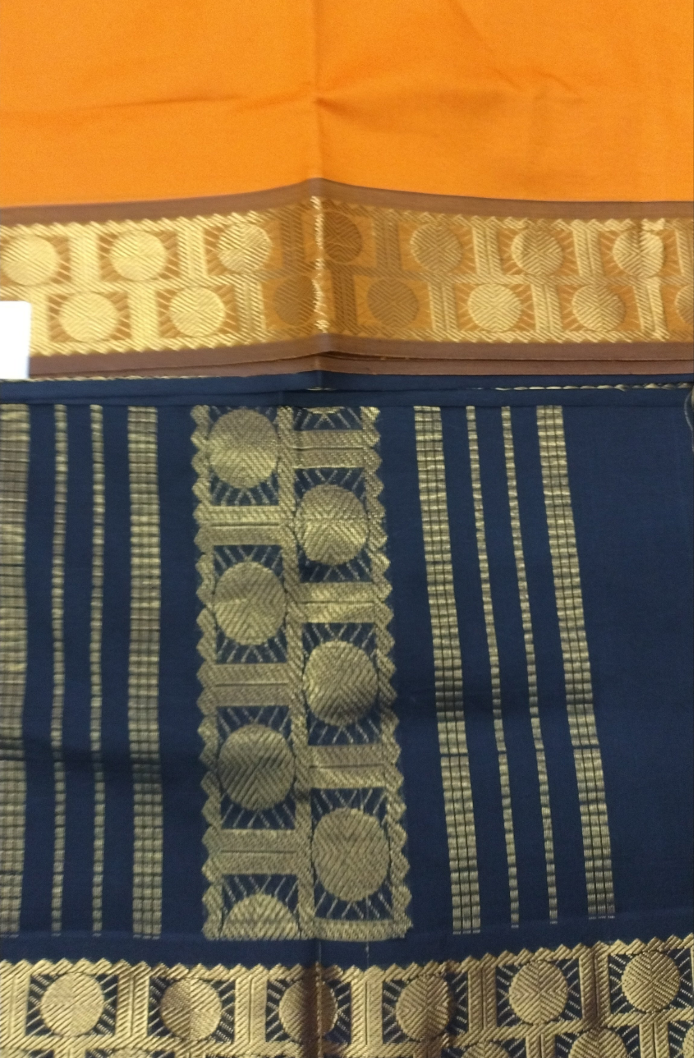 Semi silk Embossed 6Yards