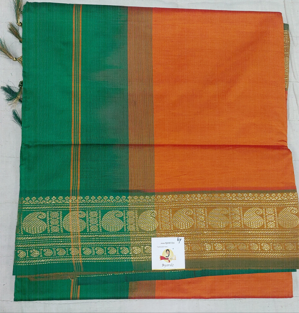 Semi silk Plain 6Yards