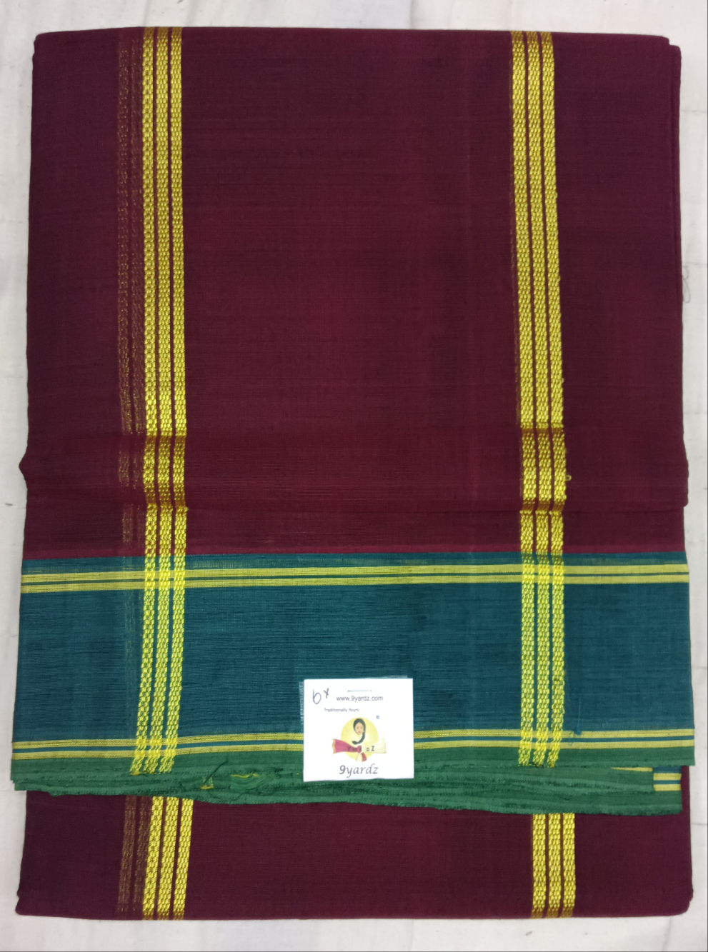 Devendra 6 yards Plain