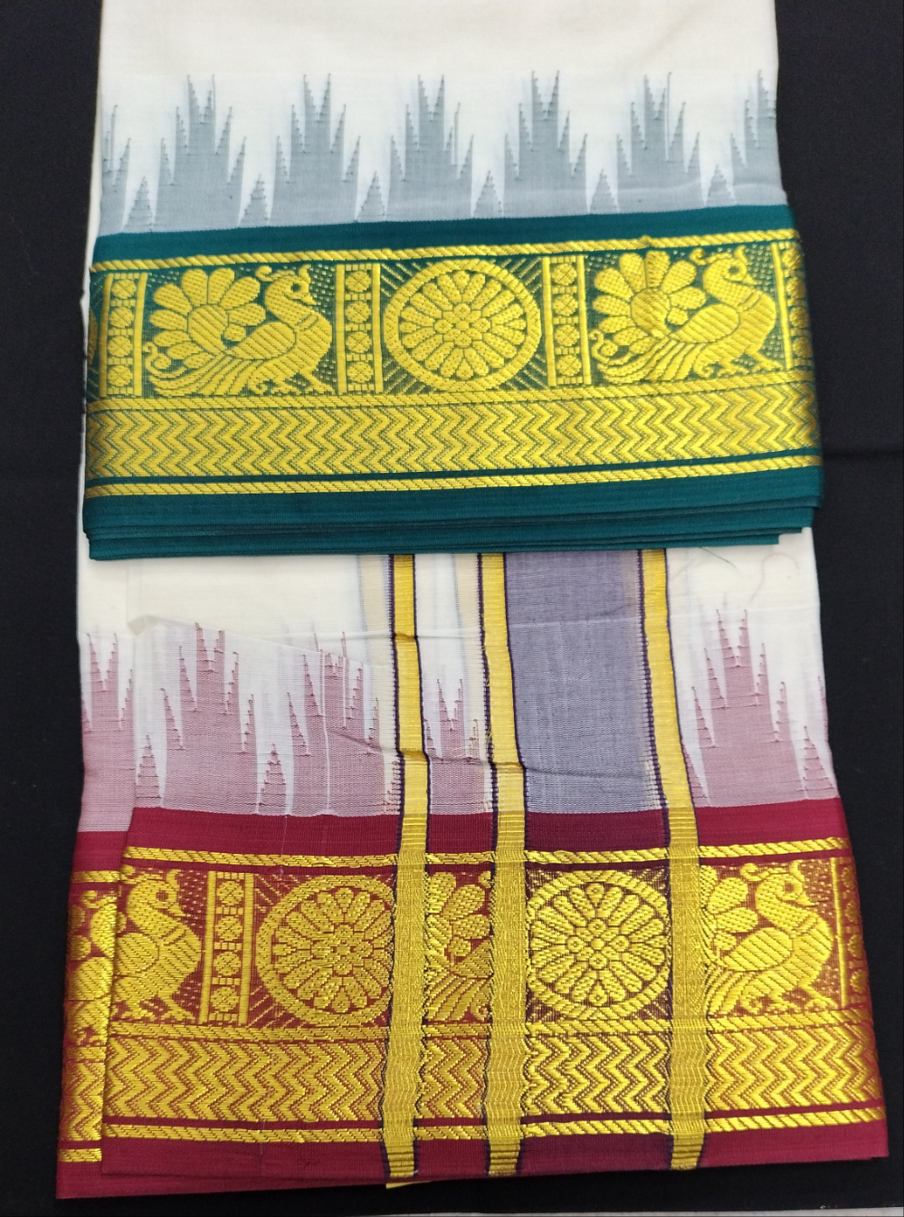 Pure cotton Muhurtham dhoti 9*5