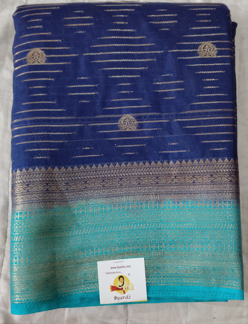 Mysore crepe silk checked (synthetic)
