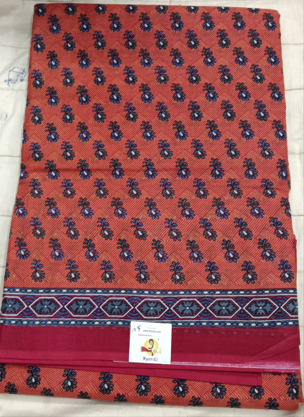 Erode cotton 10.5 yards madisar