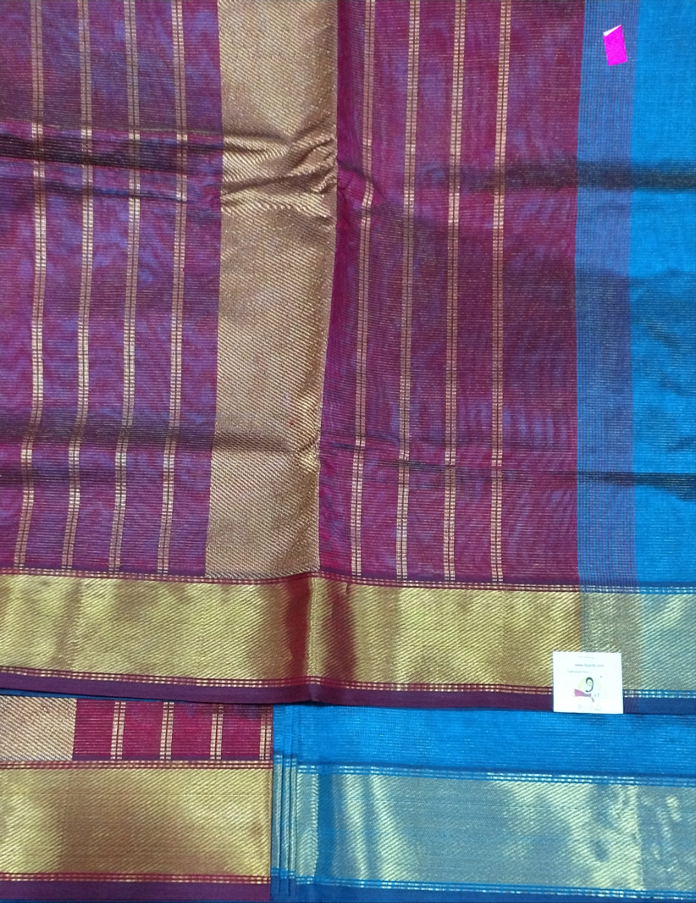 Pure silk cotton Vairaoosi 10yards madisar