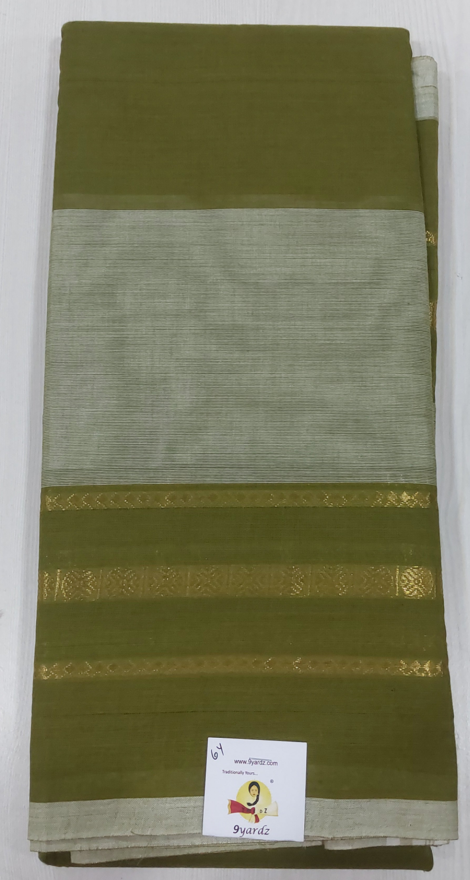 Chettinadu/ Karaikudi cotton 6 yards