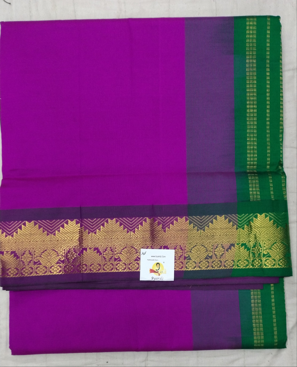 Semi silk Embossed 6Yards