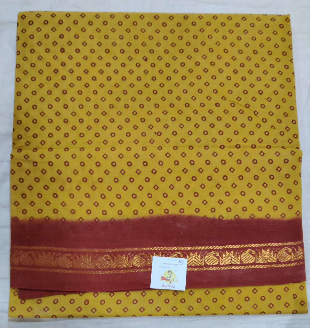 Sungudi cotton 6 yards