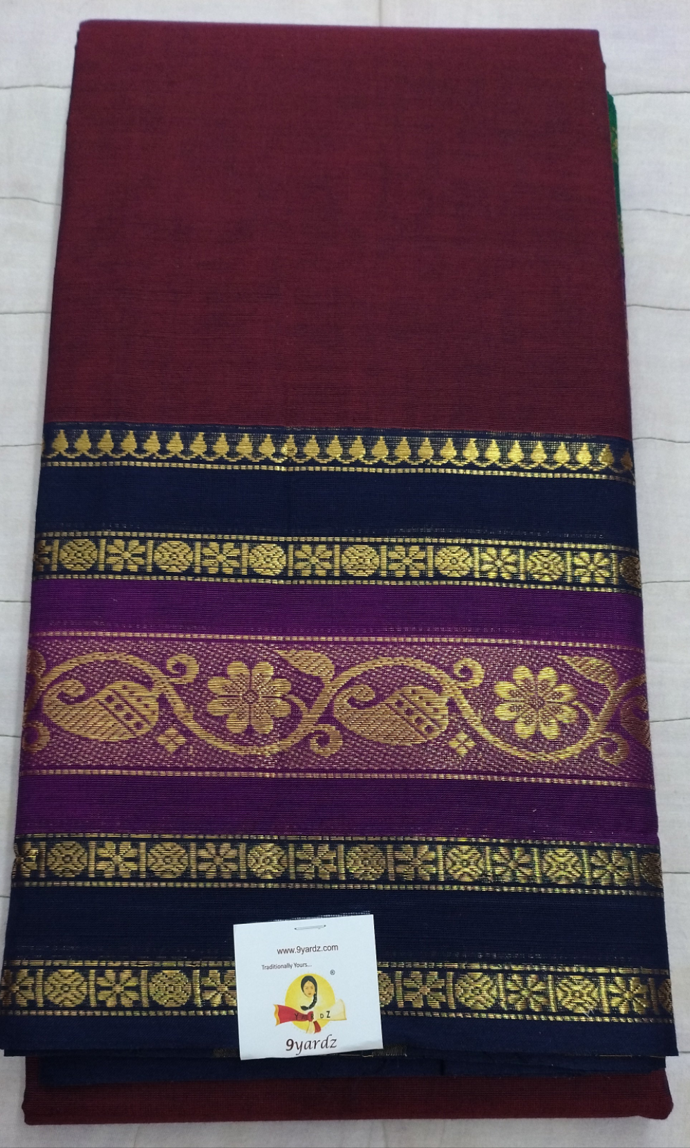 Chettinadu cotton 7yardz